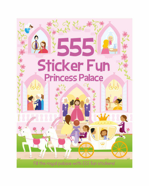 555 Sticker Fun Princess Book