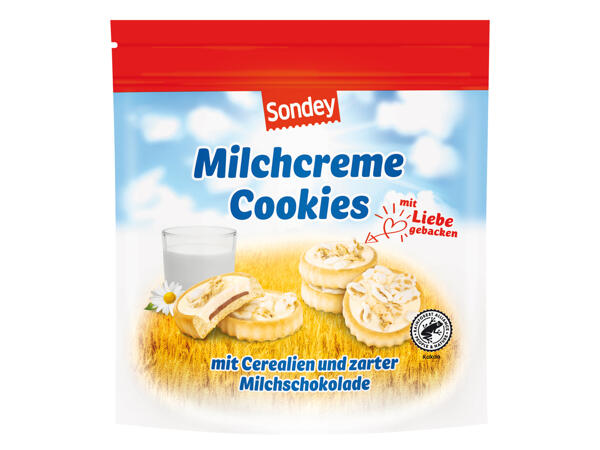Milchcreme Cookies