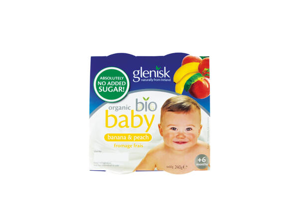 Glenisk Organic Bio Baby Yogurt