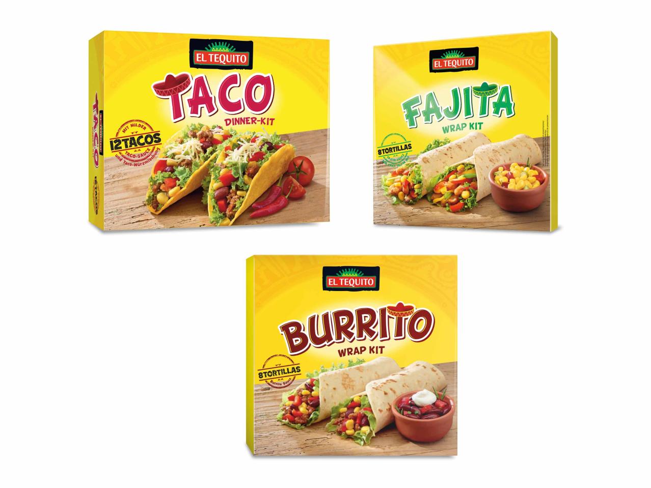 Taco Dinner Kit/ Burrito Wrap Kit/ Fajita Wrap Kit