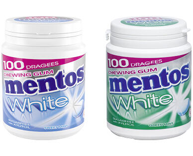 MENTOS(R) 
 CHEWING-GUMS WHITE XXL