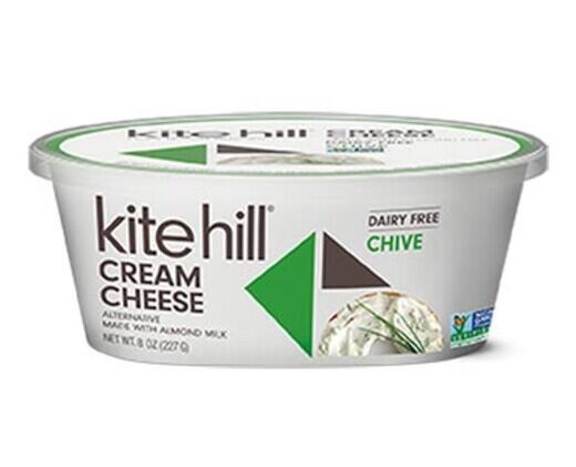 Kite Hill 
 Dairy Free Plain or Chive Cream Cheese