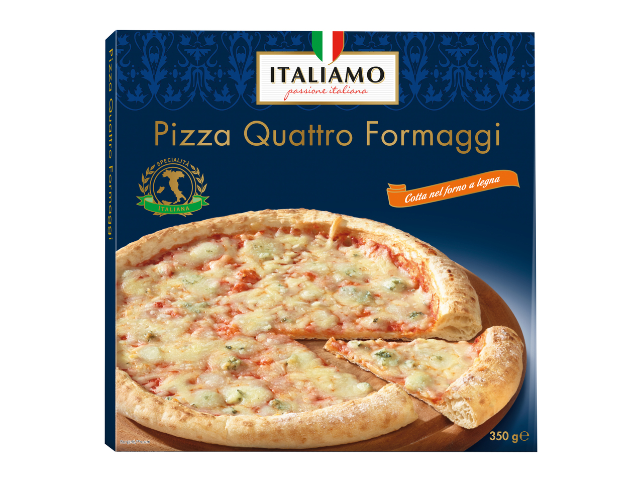 Pizza Quattro Formaggi/ Prosciutto & Mozzarella