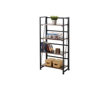 SOHL Furniture Folding 4-Tier Bookshelf