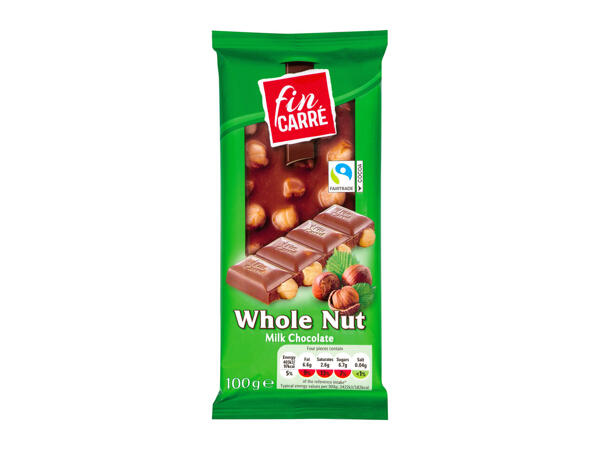 Fin Carré Wholenut Milk Chocolate
