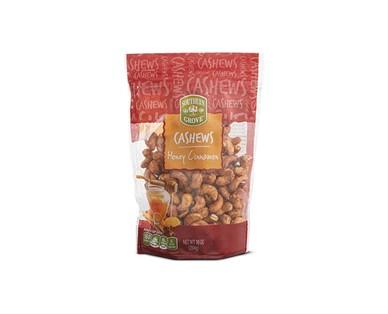 Southern Grove Honey Cinnamon or Butter Toffee Cashews