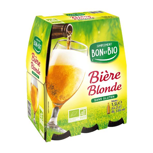 Bière blonde bio 5,5°