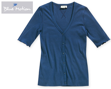 Blue Motion Jersey-Cardigan