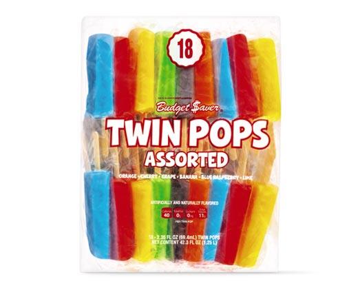Budget Saver 
 Assorted Twin Pops