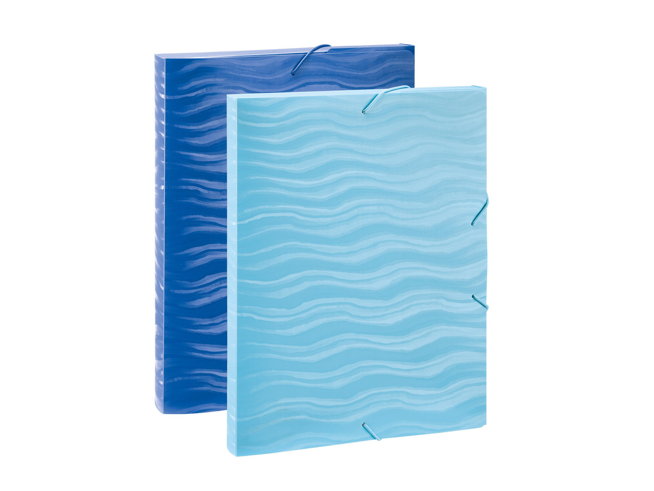 Folder for Documents with Elastic or Ring Binder