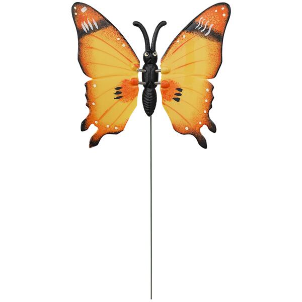 Motyl - ozdoba ogrodowa wbijana w ziemię