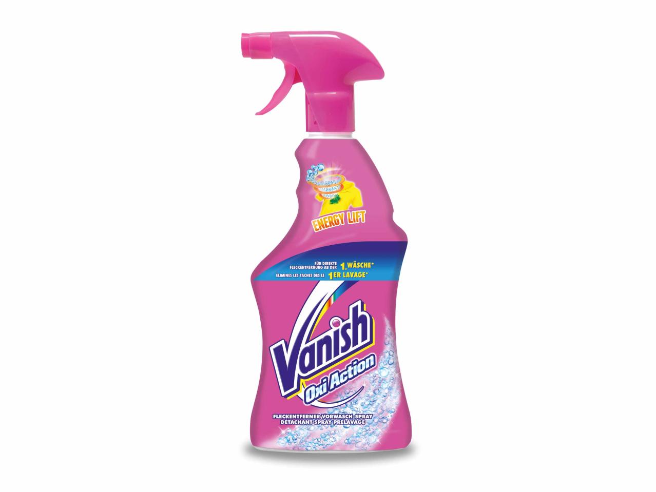 Spray prélavage détachant Vanish