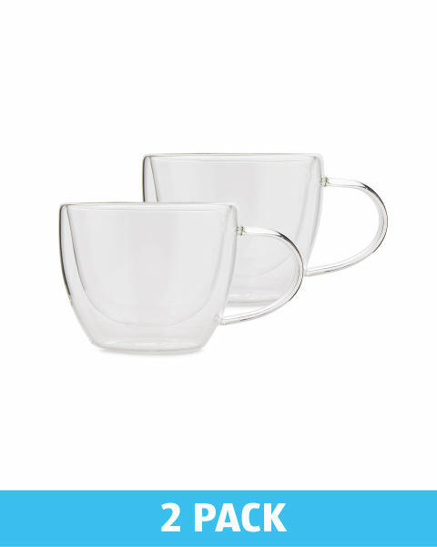 Cappuccino Glasses 2 Pack