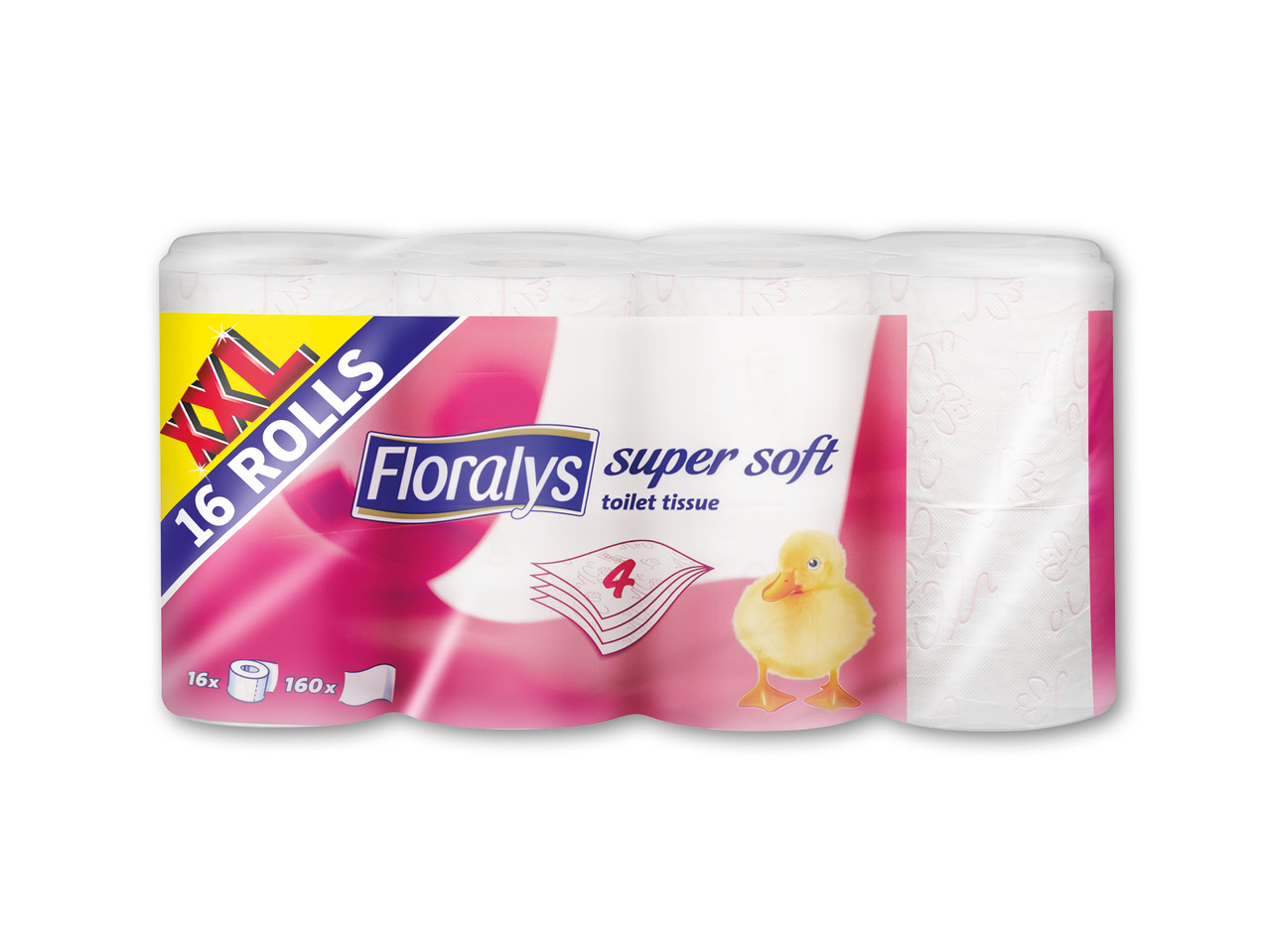FLORALYS XXL toiletpapir 4-lags