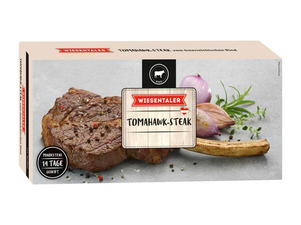WIESENTALER Frisches Tomahawk-Steak