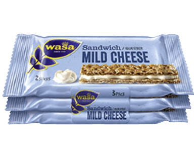 WASA(R) CRACKER SANDWICH TRIO MILD CHEESE