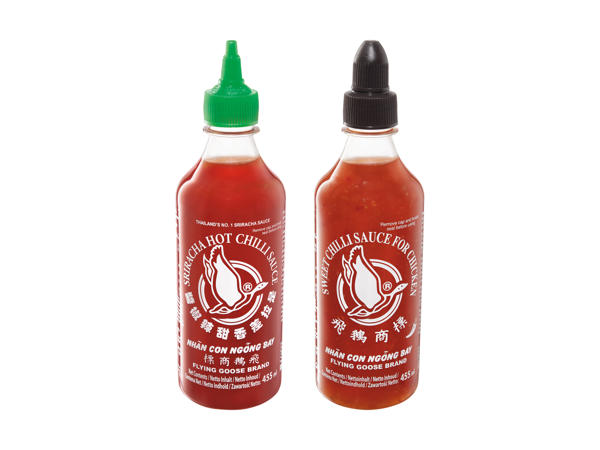 Sriracha Flying Goose