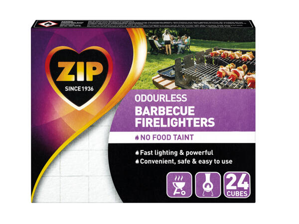 Zip Odourless Barbecue Firelighters