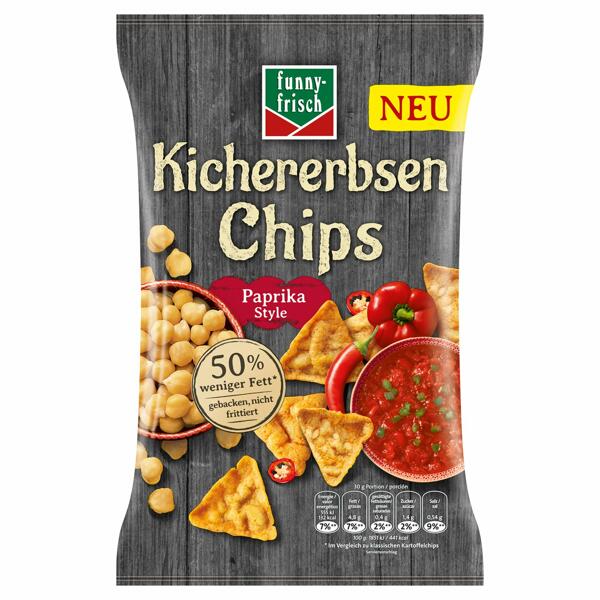 funny-frisch Kichererbsen Chips 80 g*