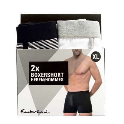 Boxershorts voor heren, 2 st.
