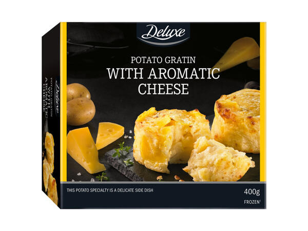 Cartofi gratinați cu brânză