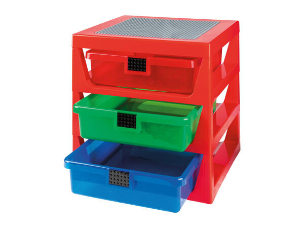Lego 3-Drawer Storage Rack System