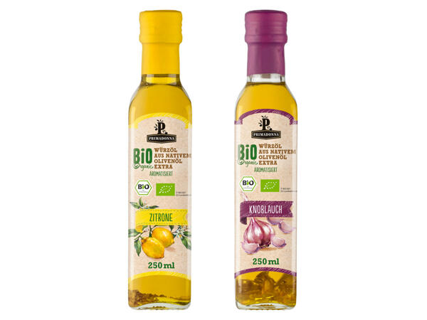 Aromatisiertes Bio-Olivenöl