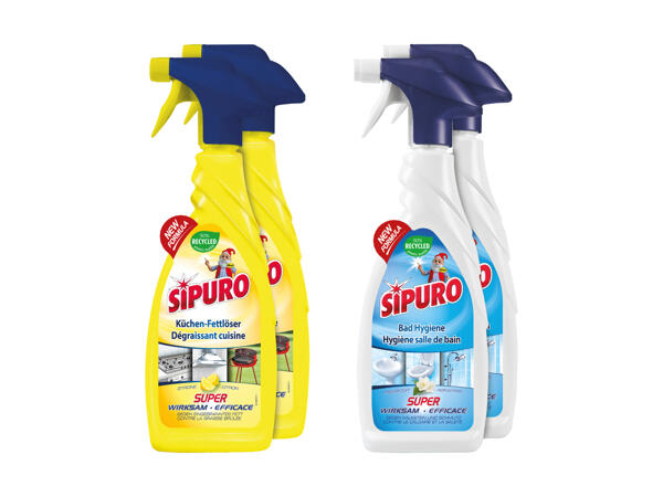 Detergente Sipuro in duopack