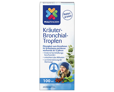 MULTINORM Kräuter-Bronchial-Tropfen