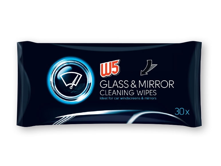 W5(R) Glass & Mirror Cleaning Wipes
