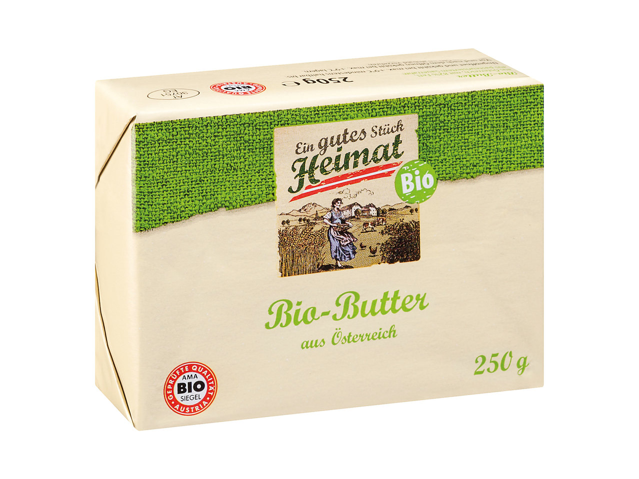 EIN GUTES STÜCK HEIMAT Bio-Butter