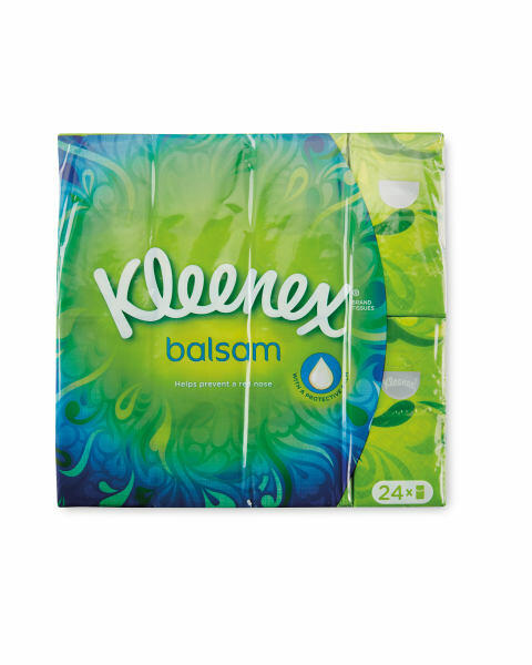 Kleenex Balsam Pocket Tissues 24 Pk