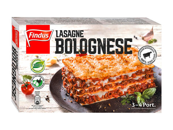 Lasagne alla bolognese Findus