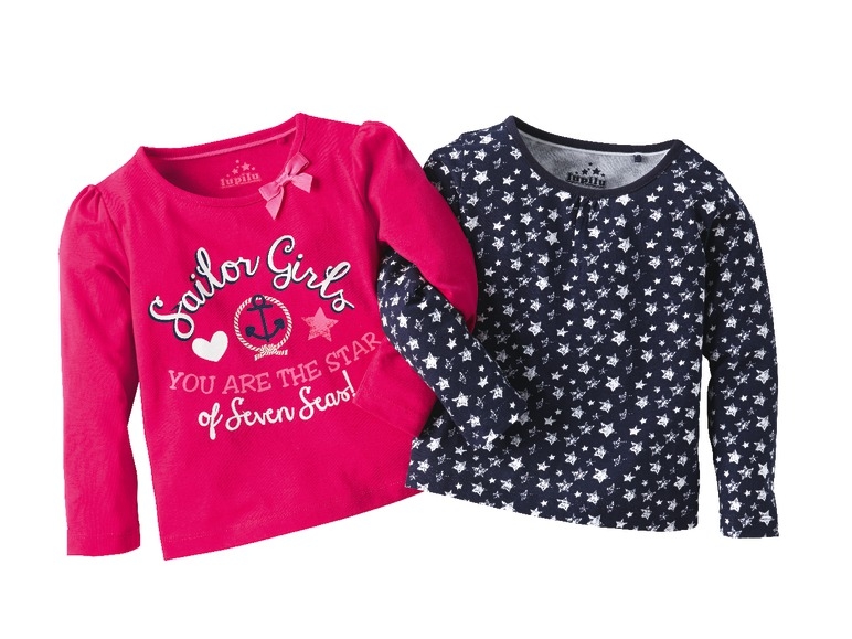 Set bluze cu mânecă lungă, fete/băieți 1-6 ani, 2 bucăți, diverse modele