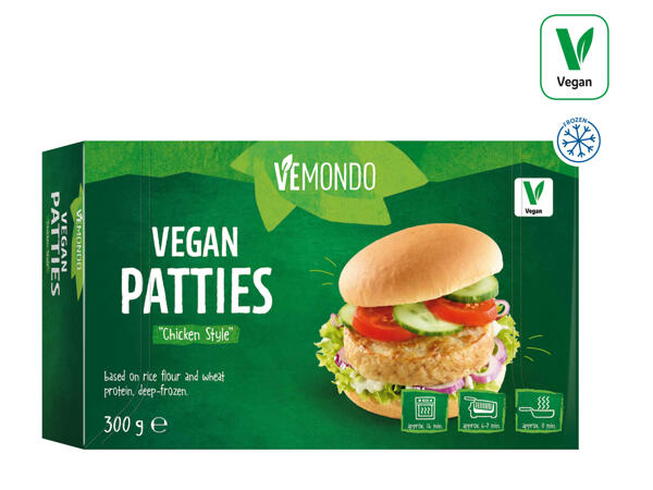 Vemondo Vegan Chicken Style Burgers