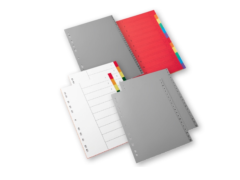UNITED OFFICE A4 Index Dividers