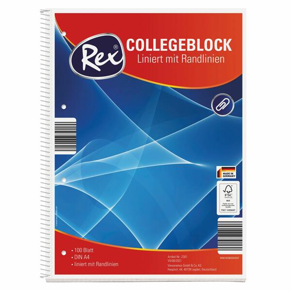 Rex(R) Collegeblock*