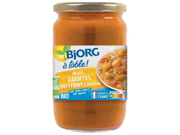 Bjorg Mijoté de carottes butternut & curcuma