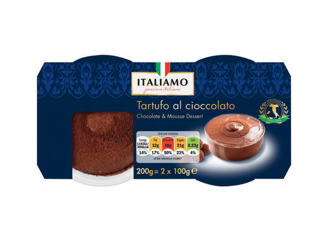 ITALIAMO Mascarpone & Coffee/ Chocolate & Mousse Dessert