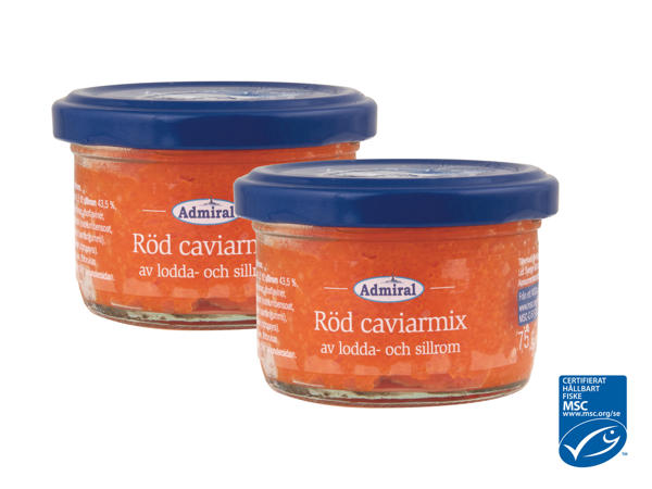 Caviarmix röd
