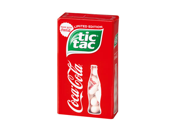 Tic Tac édition Coca-Cola Ferrero