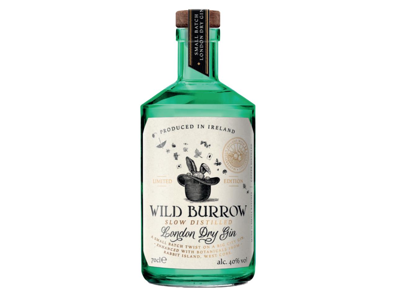 WILD BURROW Slow Distilled Gin/Limited Edition London Dry Gin1