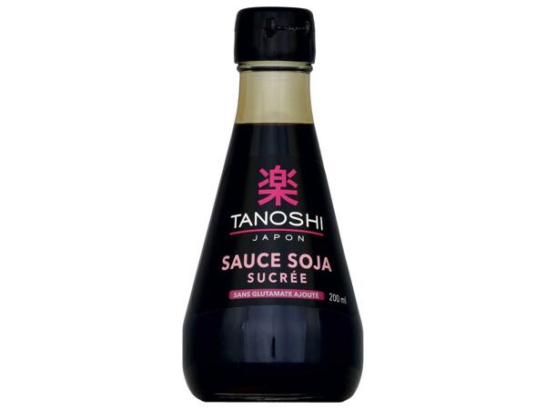 Tanoshi sauce soja sucrée