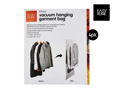 Vacuum Storage Bags or Hanging Vacuum Garment Bags