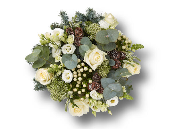 Deluxe White Christmas Bouquet