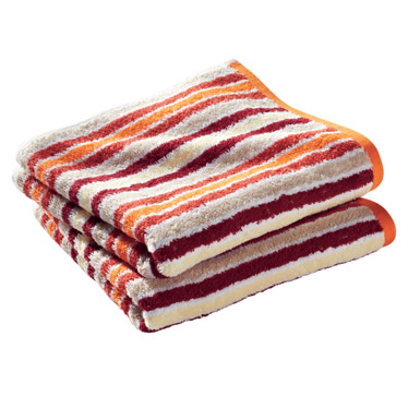 2 serviettes éponge