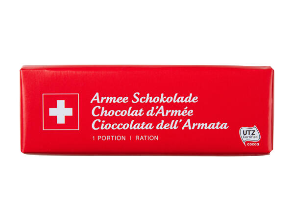 Cioccolato dell'armata, svizzero