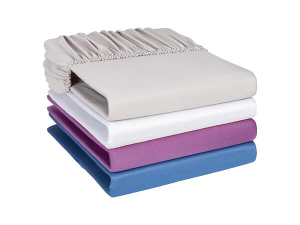 Microfibre Fitted Sheet Double Size