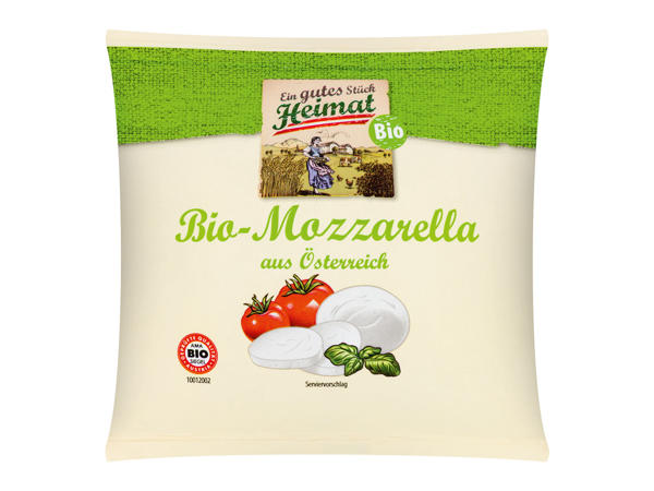 EIN GUTES STÜCK HEIMAT Bio-Mozzarella