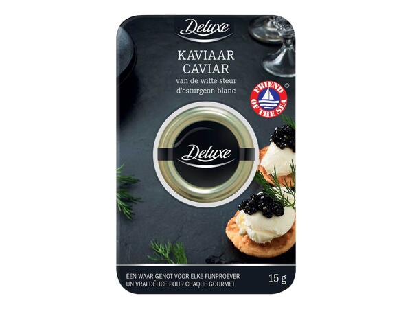 Caviar d'esturgeon blanc